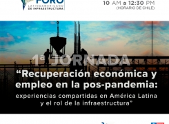 En III Foro de Infraestructura: Países de A. Latina analizaron políticas aplicadas para enfrentar la crisis generada por el Covid 19